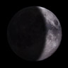 Waxing Crescent 34% phase